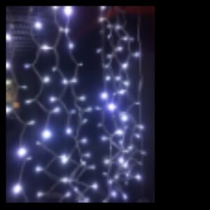 Rideau de led blanc